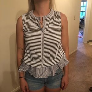 High low tank top